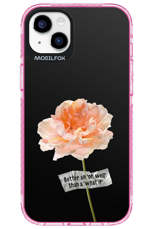 Flower Black - Apple iPhone 14 Plus