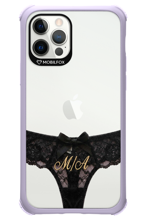 Black Panties Transparent 2.0 - Apple iPhone 12 Pro