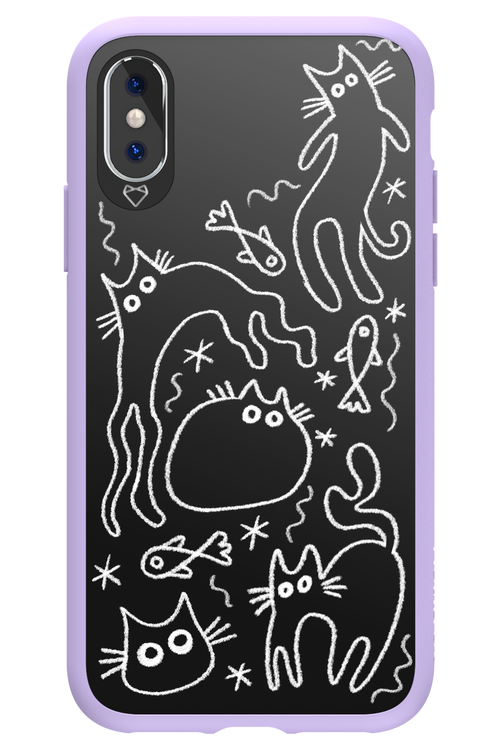 CHALK_CATS 2.0 - Apple iPhone XS