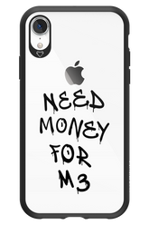 Need M3 Transparent Black - Apple iPhone XR