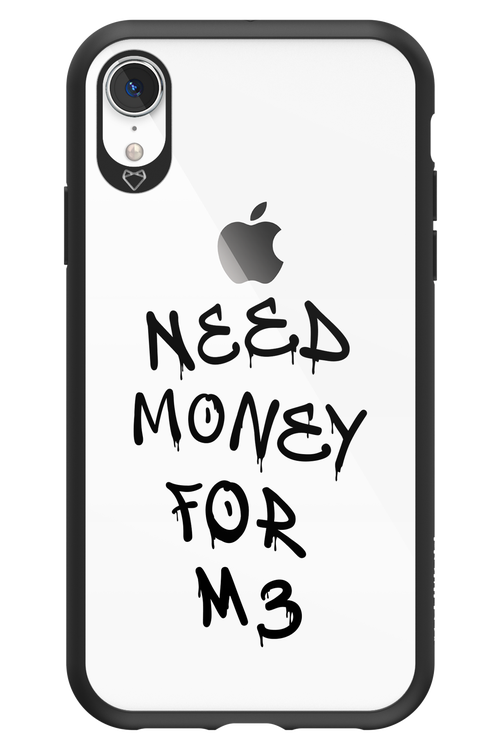 Need M3 Transparent Black - Apple iPhone XR