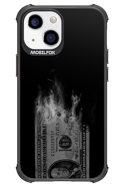 Money Burn B&W 2.0 - Apple iPhone 13 Mini