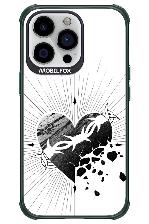 Fekete Szív 2.0 - Apple iPhone 13 Pro