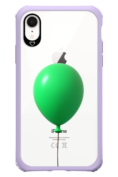 Green Balloon - Apple iPhone XR