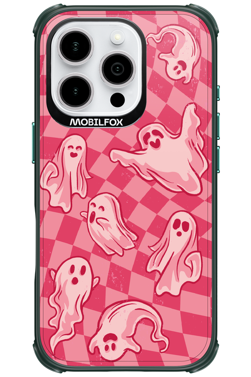 Strawberry Ghosts - Apple iPhone 16 Pro