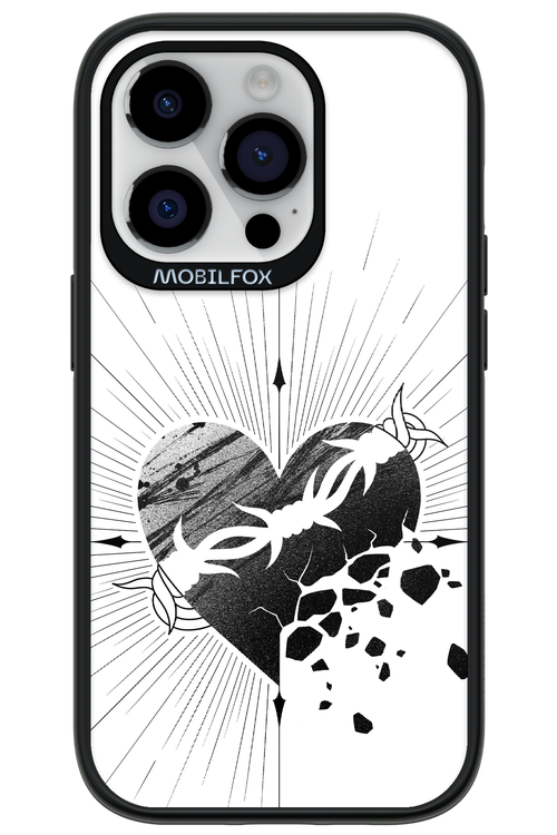 Fekete Szív 2.0 - Apple iPhone 14 Pro