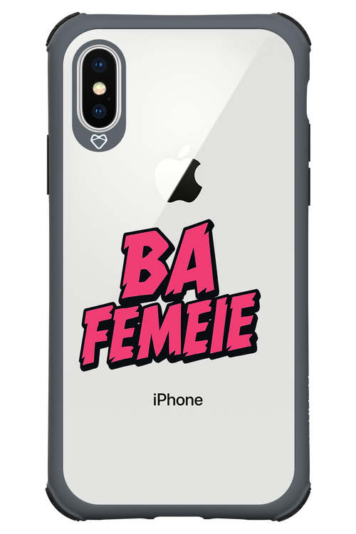Ba F Pink - Apple iPhone X