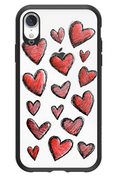 Red Love Transparent 2.0 - Apple iPhone XR