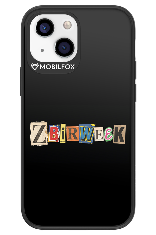 Zbirweek (black) 2.0 - Apple iPhone 13 Mini