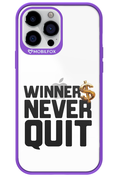 Winners Never Quit - Apple iPhone 13 Pro Max