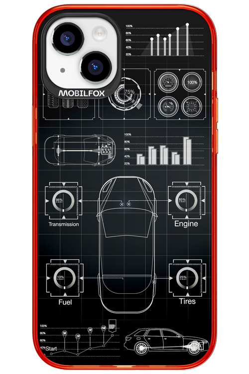 Cyber Grid 2.0 - Apple iPhone 15 Plus