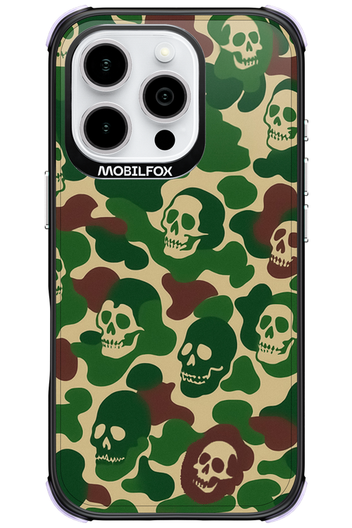 Camo Skull - Apple iPhone 16 Pro