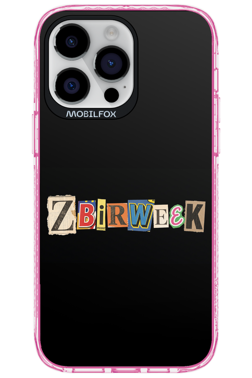 Zbirweek (black) 2.0 - Apple iPhone 14 Pro Max