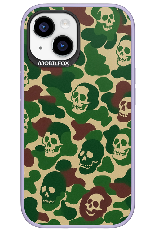 Camo Skull - Apple iPhone 15