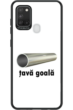 Țavă Goală White - Samsung Galaxy A21 S