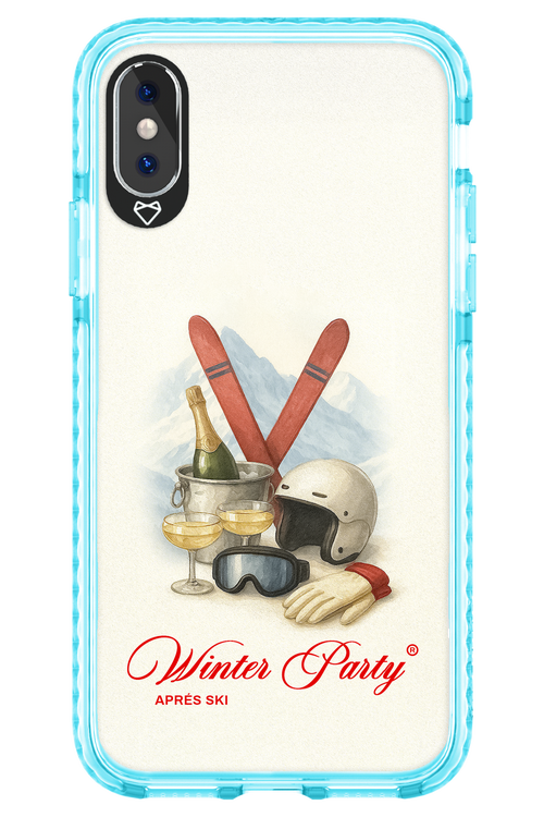 Winter Ski Party - Apple iPhone XS