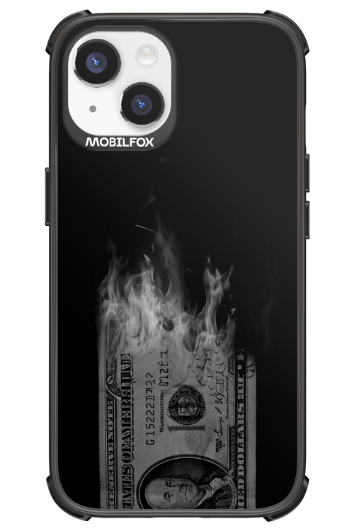 Money Burn B&W 2.0 - Apple iPhone 14
