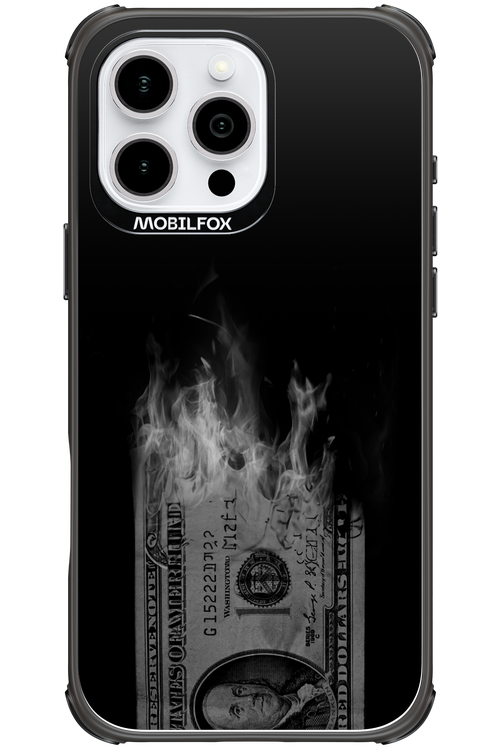 Money Burn B&W 2.0 - Apple iPhone 16 Pro Max