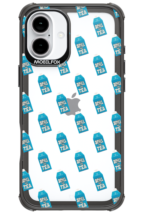 Blue Tea Party Chaos - Apple iPhone 16 Plus