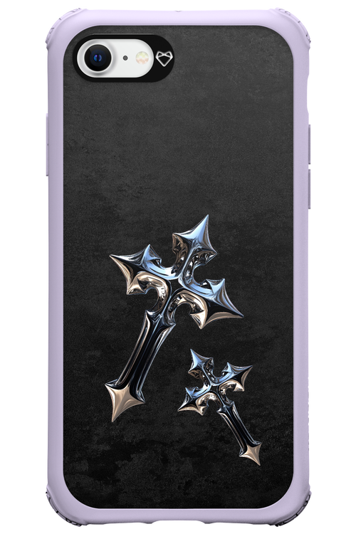 Chrome Crosses - Apple iPhone SE 2020