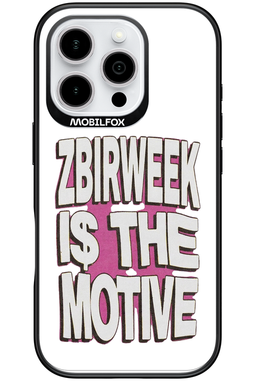 Motive (white) 2.0 - Apple iPhone 16 Pro