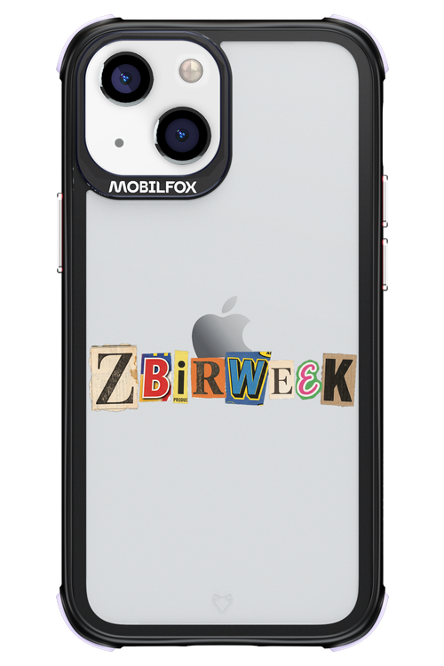 Zbirweek (transparent) 2.0 - Apple iPhone 13 Mini