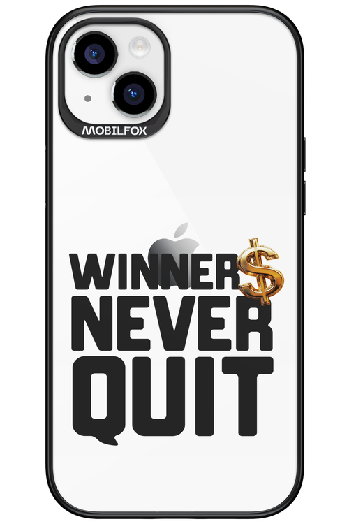 Winners Never Quit - Apple iPhone 15 Plus