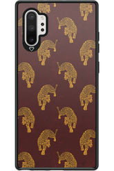Burgundy Leopard Pattern - Samsung Galaxy Note 10+