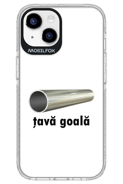 Țavă Goală White - Apple iPhone 14