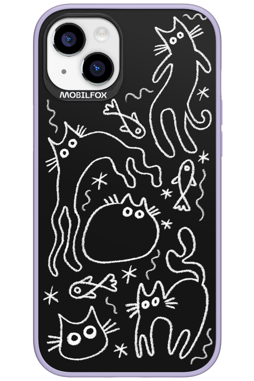 CHALK_CATS 2.0 - Apple iPhone 15 Plus