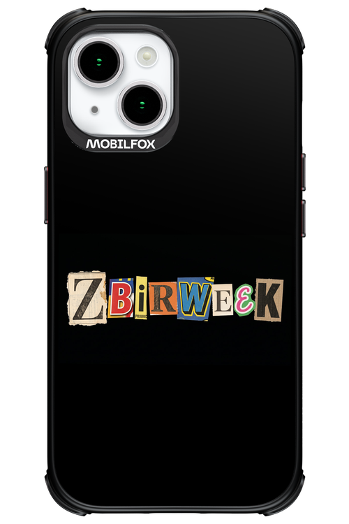 Zbirweek (black) 2.0 - Apple iPhone 15
