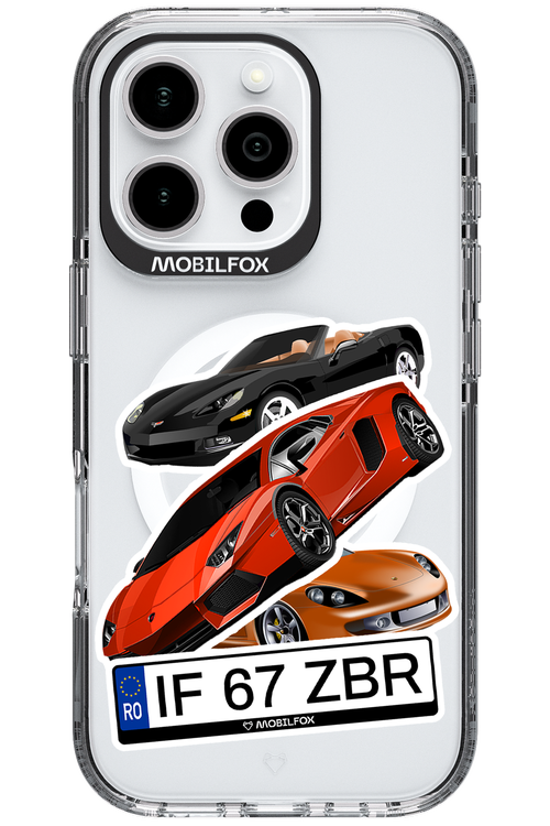 Car Sticker 2.0 - Apple iPhone 16 Pro
