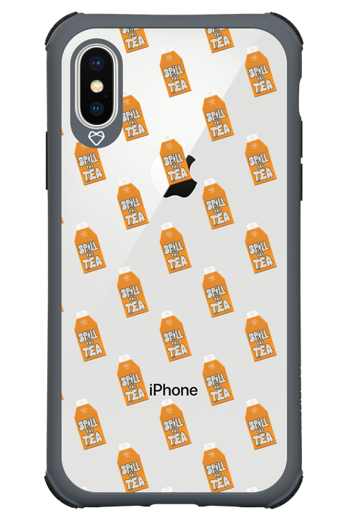 Yellow Tea Party Chaos - Apple iPhone X