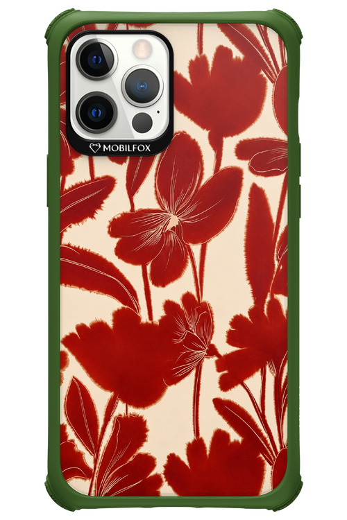 Burgundy Flowers 2.0 - Apple iPhone 12 Pro Max