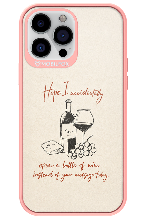 Bottle of wine 2.0 - Apple iPhone 13 Pro Max