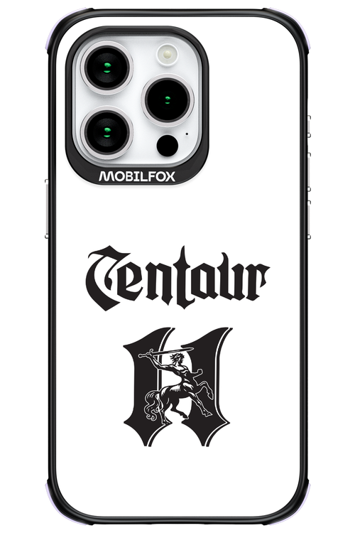 Centaur Logo White 2.0 - Apple iPhone 15 Pro