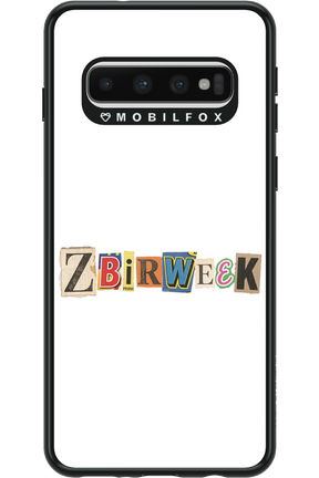 Zbirweek (white) 2.0 - Samsung Galaxy S10