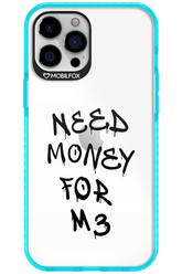 Need M3 Transparent Black - Apple iPhone 12 Pro Max