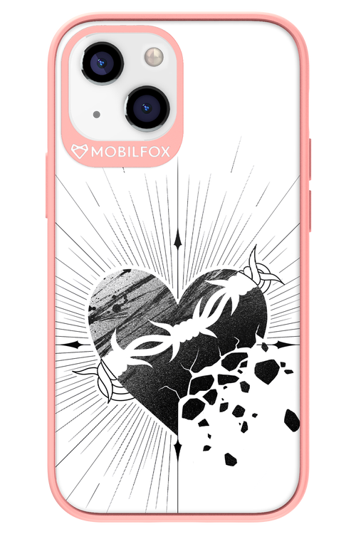 Fekete Szív 2.0 - Apple iPhone 13 Mini