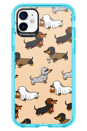 Scary Dachshund - Apple iPhone 11
