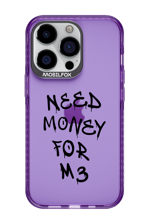 Need M3 Transparent Black - Apple iPhone 13 Pro