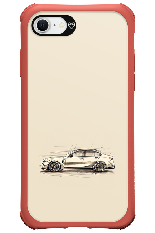 Sketch Car - Apple iPhone 8