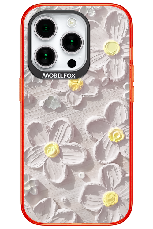 White Flowers 2.0 - Apple iPhone 15 Pro