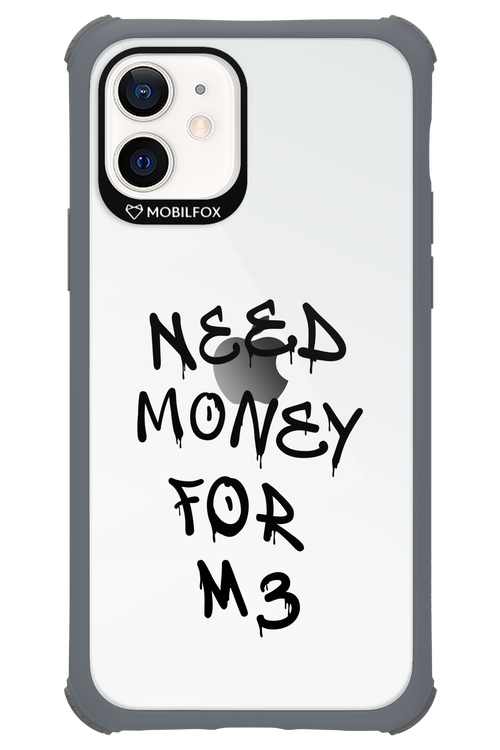 Need M3 Transparent Black - Apple iPhone 12
