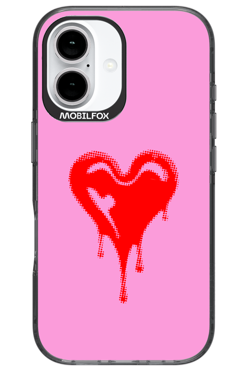 Heart Pink - Apple iPhone 16