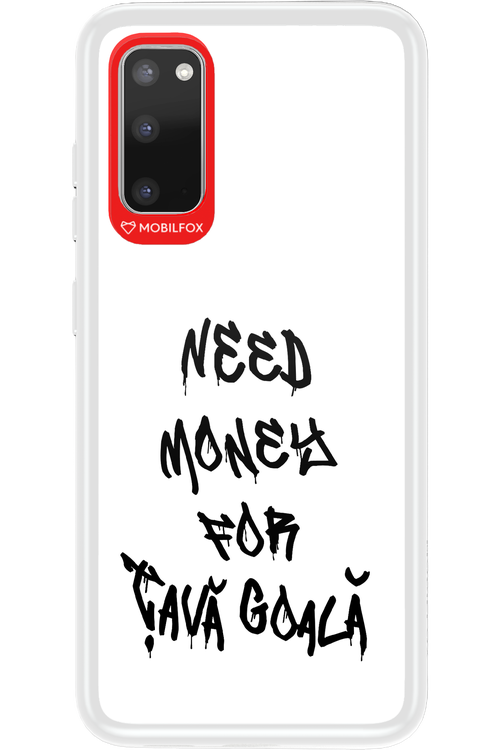 Need Money For Tava Black - Samsung Galaxy S20