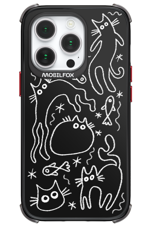CHALK_CATS 2.0 - Apple iPhone 14 Pro
