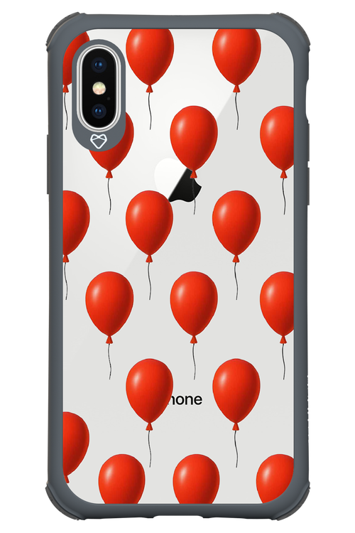 Red Balloons - Apple iPhone X