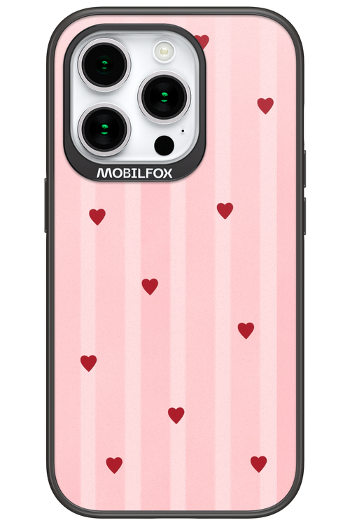 Red Little Hearts 2.0 - Apple iPhone 15 Pro