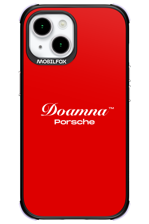 Doamna Porsche (red) - Apple iPhone 15